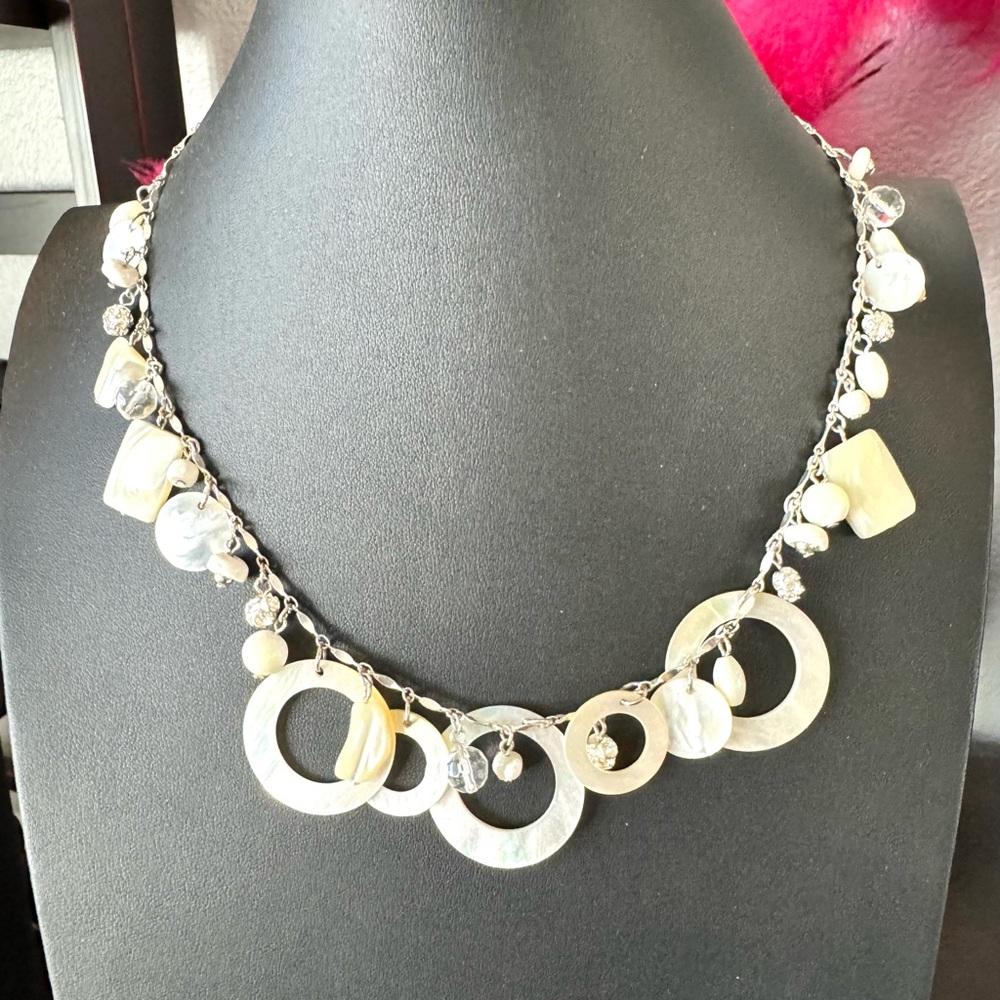 Artisan Shell Charm Necklace